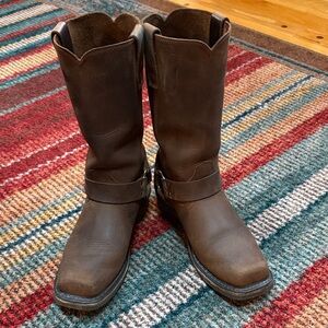 Men's Brown Leather Boots
